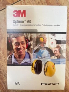 3M Peltor Optime 98 Earmuffs H9A, Over-the-Head *Brand New* - Picture 1 of 2