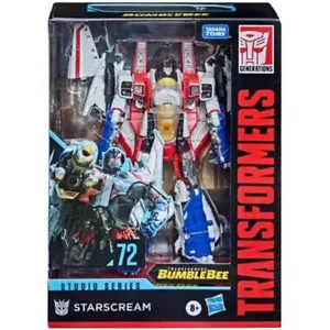 Transformers Starscream Studio Deluxe SS72 Figure Bumblebee Movie Hasbro Officia - Picture 1 of 9