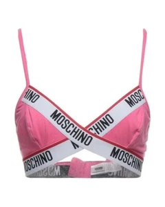 Moschino Triangle Bra Pink Brand New With Tags Size XS UK 8 - Picture 1 of 2