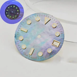 Pour NH35/NH36 Mouvement 28.5MM Cadran Vert Lumineux Accessoires pour montres - Picture 1 of 8