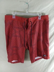 The North Face Board Shorts Mens Size 38 Red - Picture 1 of 5