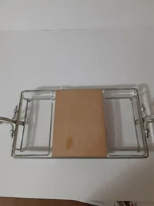 Vassoio porta salumi formaggio vintage placcato argento ornato 1960 - Foto 1 di 10