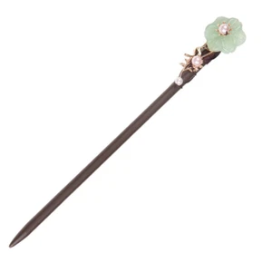 Wooden Hair Pins 7.08" Chinese Hair Sticks for Long Hair Buns (D) - Picture 1 of 12