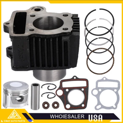 For 97-03 Honda XR70R ATV Top End Kit Cylinder Piston Head Gaskets 12101-GB0-910 - Image 1 of 4