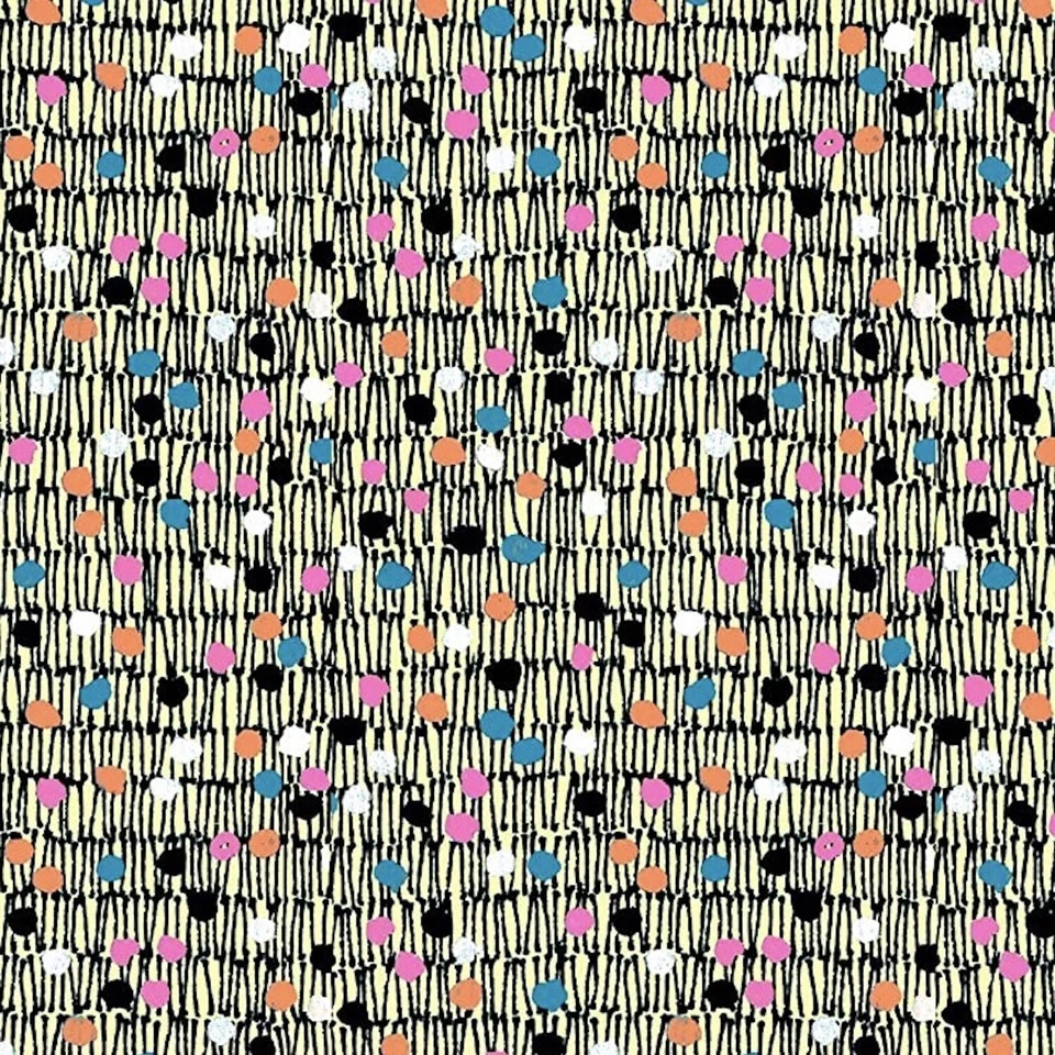 Gypsy Dot on Texture Light Green 100% Cotton Fabric by The Yard - Image 1 of 1