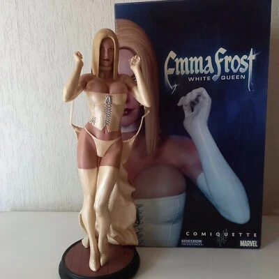 ELLA FROST WHITE QUEEN COMIQUETTE MARVEL SIDESHOW - Photo 1/4