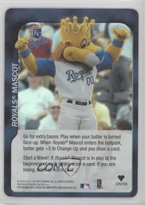 2011 Topps Attax Foil Royals Macot #225 - Image 1 of 2