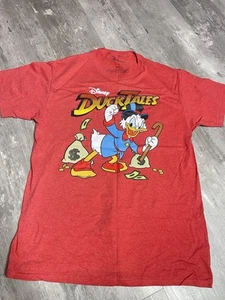 Disney Duck Tales Dagobert Duck Money Red Heather Herren T-Shirt Gr. M Z-230 - Bild 1 von 4