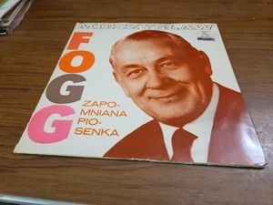 MIECZYSLAW FOGG ZAPOMNIANA PIOSENKAMUZA LP 0525 NEAR MINT VINYL POLAND VG+ - Picture 1 of 5