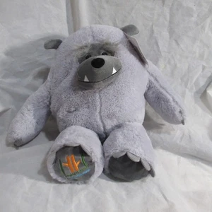 Goffa 12”x12” Oso Monstruo de Nieve Gris Felpa Precio Chopper Doble H Rancho Raro - Imagen 1 de 6