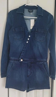 Mameluco Bebe Mujer Azul Dar Talla 26 Manga Larga Botón Delantero Nuevo con Etiquetas Foto 1 de 4