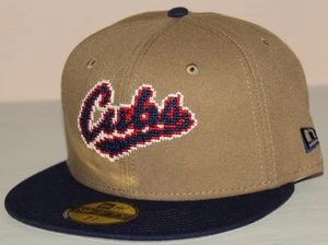 CHICAGO CUBS NEW ERA 59FIFTY Fitted Cap Hat 8-Bit Video Game Logo Size 7 3/8 *D3 - Picture 1 of 8