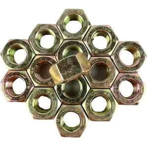 (15) 5/8-11 Structural Heavy Hex Nuts for A325 Bolts Cadmium Finished Hardware - Picture 1 of 4