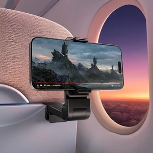 JSAUX Soporte para Teléfono Avión Rotación 360 Grados Accesorios de Viaje para Volar - Imagen 1 de 18