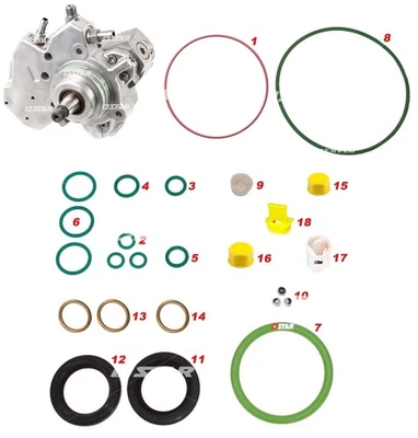 MERCEDES-BENZ C320/350 CLK320 CLS320 E300 CDI DIESEL COMMON-RAIL CP3 PUMP REPAIR - Image 1 of 4