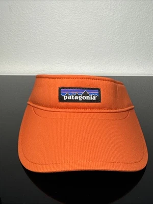 Patagonia P-6 Parasol Sombrero Pimento Rojo Logo Ajustable Senderismo Envío Gratis A31 Foto 1 de 4