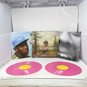 Tyler The Creator Wolf Pink Colored Vinyl 2LP Record Gatefold *Read* - Picture 1 of 12
