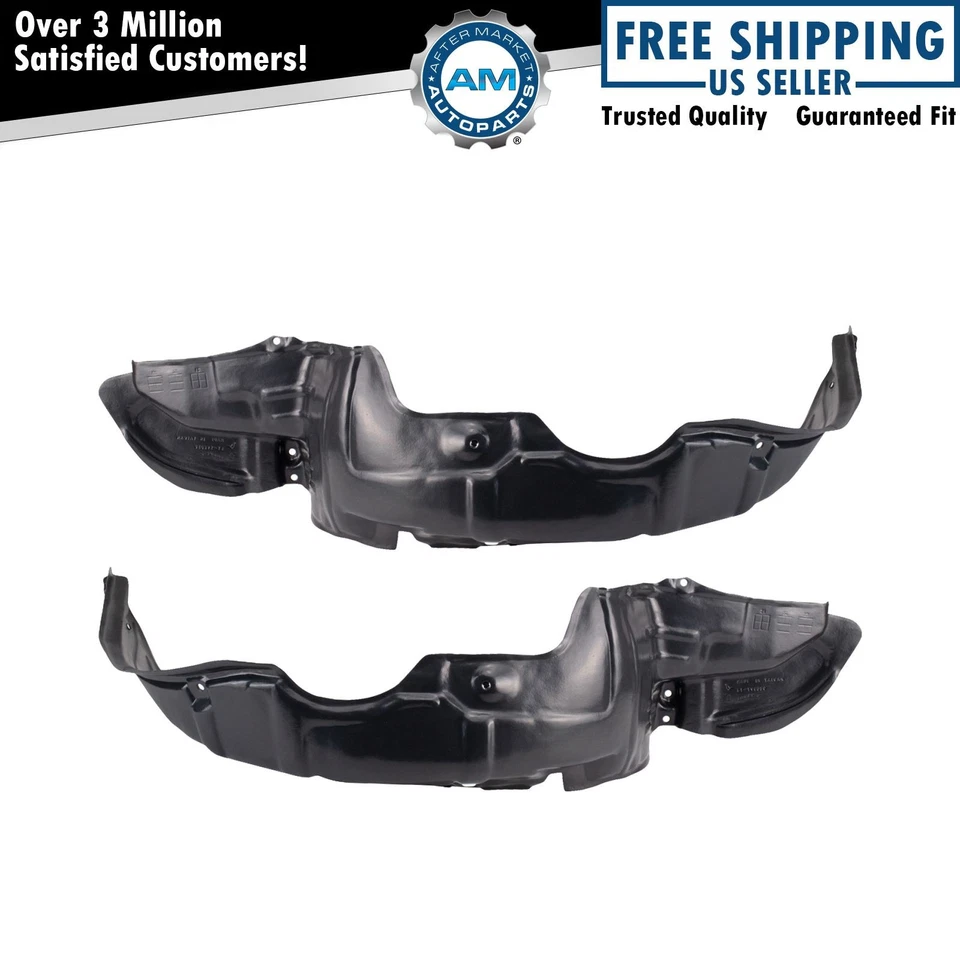 Conjunto de forro de para-lama interno para 1991-1994 Toyota Tercel TO1248106 TO1249106 - Imagem 1 de 4