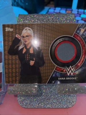 2018 Topps WWE Women's Division - Mat Relics Royal Rumble 2018 Dana Brooke 46/75 - Image 1 of 2