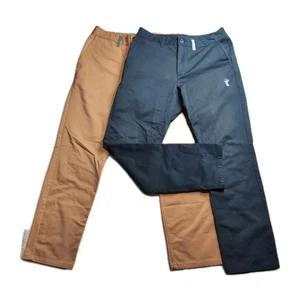 Nike SB Chino Prep Pants LOT Bundle Men's 30x30 Navy & Rust Dri-Fit DJ7605 - Picture 1 of 12