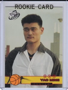 YAO MING ROOKIE CARD 2002 Press Pass #1 NBA Draft Pick China RARE RED VERSION RC - Picture 1 of 2