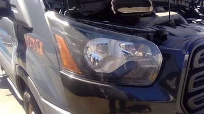 Passenger Headlight Halogen Black Trim Fits 15-23 TRANSIT 150 2433345 Foto 1 de 4