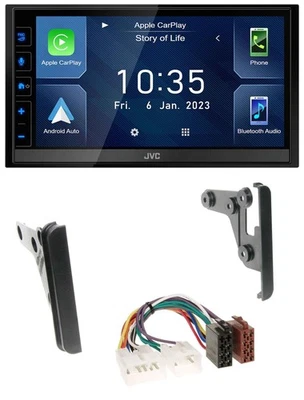 JVC DAB Bluetooth MP3 USB 2DIN Autoradio für Toyota 4Runner 03-09 Echo 00-05 - Bild 1 von 4