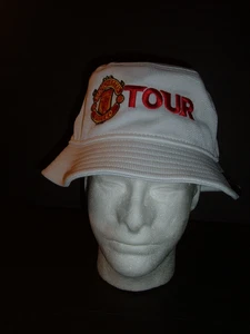 New Era Manchester United US Tour Bucket Hat Weiß Herren Gr. L/XL Neu mit Etikett - Bild 1 von 5
