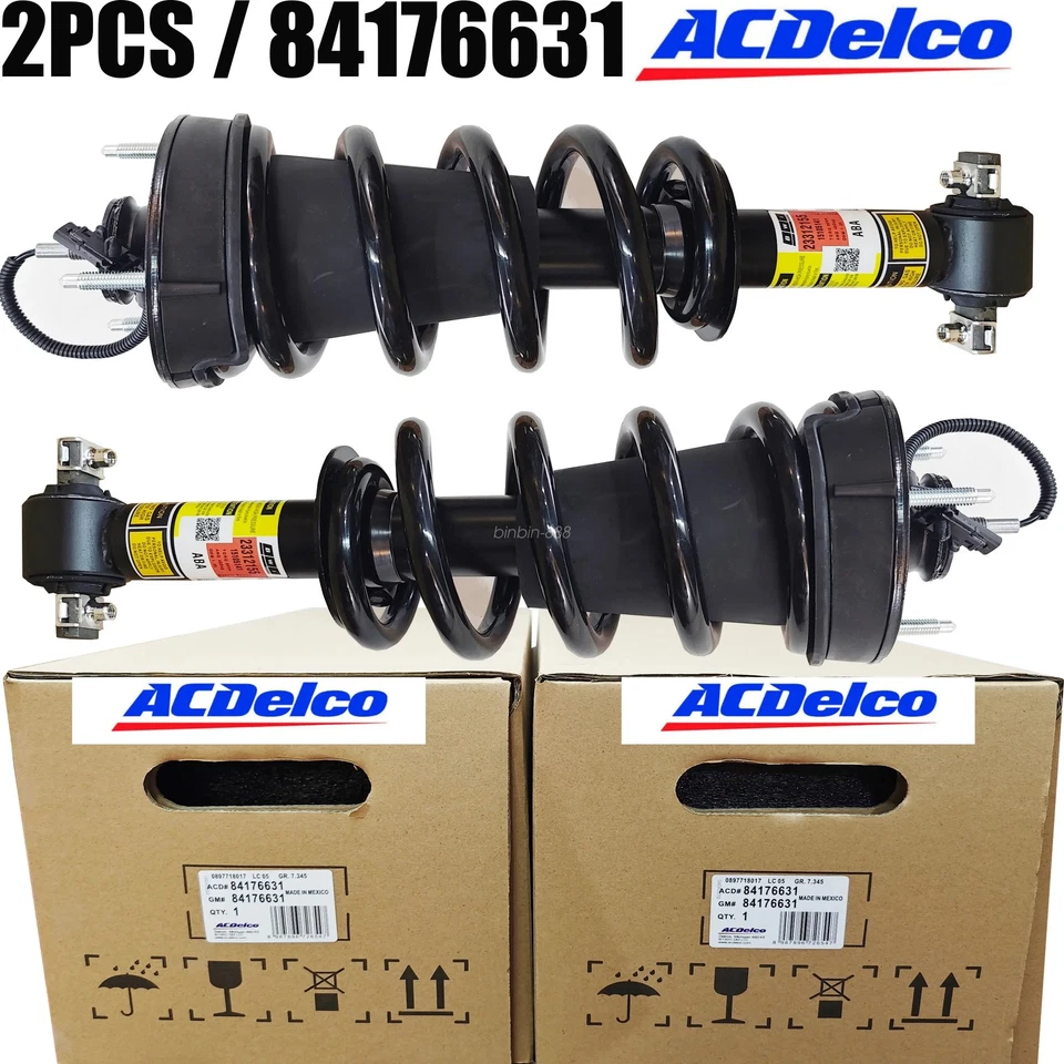 OEM Pair Front Shock Struts Assys Fit Escalade Yukon Denali MagneRide 84176631 - Изображение 1 из 4