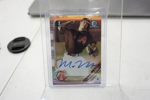 2019 Bowman Chrome #CPA-MM Matt Mercer RC Auto Refractor /499 🔥 D-Backs - Picture 1 of 2