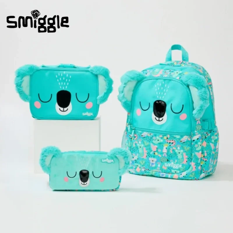 DISNEY Smiggle Bottle Lunch Bag Green Koala Insulated Backpack School Tote Gift for Kid