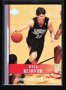 2007-08 Upper Deck Championship Court Kyle Korver #105 Philadelphia 76ers