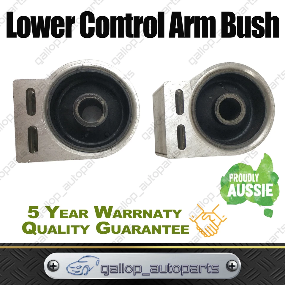 Front Lower Control Arm Rear Bush for Holden Captiva CG 2006-on Pair Left+ Right - image 1 of 4