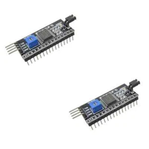 2 x IIC I2C TWI SPI Serial Interface Board Module Port 1602LCD Display Arduino - Bild 1 von 1