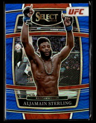 Aljamain Sterling 2022 Panini Select UFC #57 Blue Prizms Colorado Rockies - Image 1 of 2