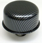 Proform Push In Air Breather Cap   Carbon Style 66013