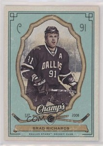 2009-10 Upper Deck Champ's Green Brad Richards #33