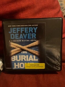 Shelf208 Audiobook~The burial hour - Jeffery deaver - unabridged- 13 CDs - Picture 1 of 1