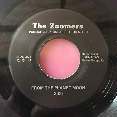 Zoomers - From The Planet Moon 7" EP Punk Rock 1981 Uncalled For Records KBD Org Foto 1 de 2