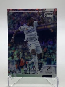 TOPPS CHAMPIONS LEAGUE STADIUM CLUB CHROME 2022 REFRACTOR DAVID ALABA - Imagen 1 de 1