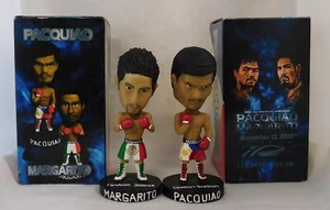 Manny Pacquiao vs Antonio Margarito Limited Edition Wackelköpfe - 2er Set - Neu im Karton - Bild 1 von 20