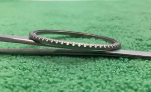 Lünette Spannfeder & Kristall Haltering passend für Rolex Submariner 5512 5513 - Bild 1 von 6