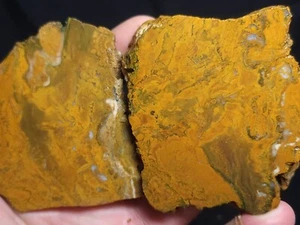 Last Chance Canyon Jasper rough slabs x2 (6.5 oz.) - Picture 1 of 4