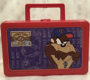 Estuche Lápiz Taz Looney Tunes Blues Retirado Niños Creative Plastics Inc. - Imagen 1 de 6