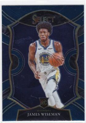 2020-21 Panini Select Retail Blue #62 James Wiseman RC Rookie Card - Image 1 of 2