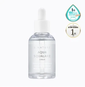 [ S.NATURE ] AQUA SQUALANE SERUM 50ml / Hyaluronic acid , Allantoin, Panthenol - Picture 1 of 11