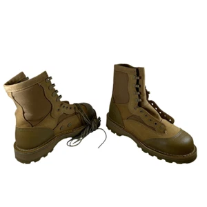 Danner 15610X 7.5 Men's Size 7.5 Leather Round Steel Toe Military Boots - - Picture 1 of 2