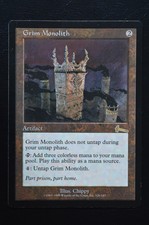 Magic The Gathering MTG GRIM MONOLITH Urza's Legacy LP Lightly Played