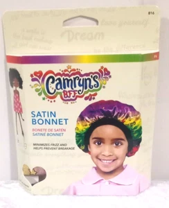 Camryn's BFF Satin Bonnet for Girls Nighttime Use. NEW 816 - Picture 1 of 4