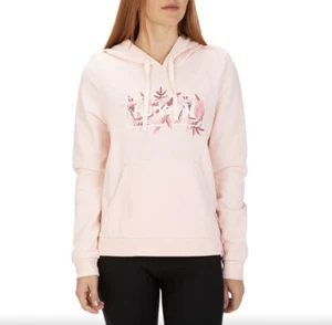 $50 Hurley Women’s Brotanical Fleece Pullover Hoodie Echo Pink Size L - Picture 1 of 6